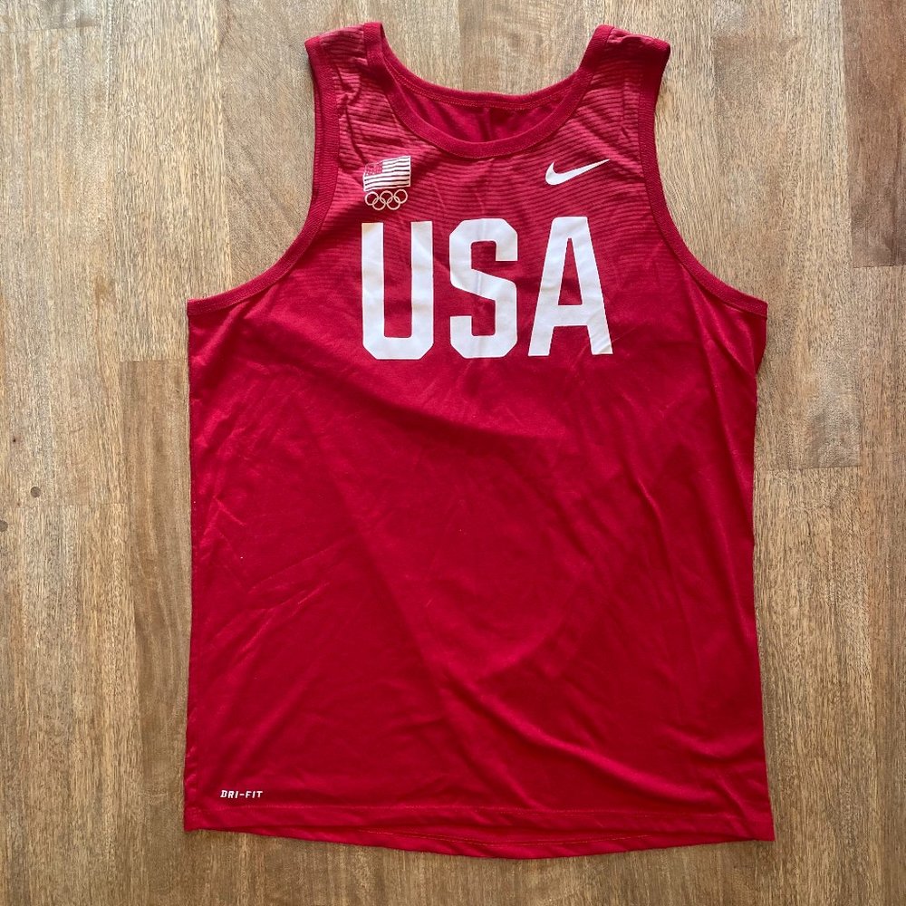 Nike Dri-Fit Men's USA Athletic Tank | L